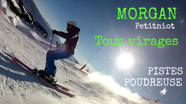 Ski Carving - Presentation Morgan Petitniot skieur tous virages - pistes poudreuse1