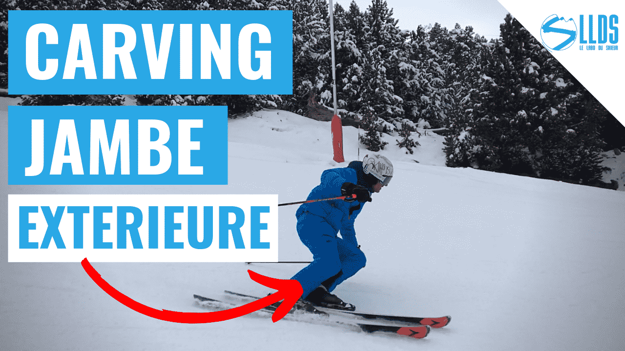 Ski carving - comment perfectionner le début de virage et l'action de la jambe extérieure