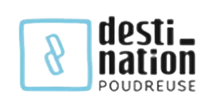 Logo Destination Poudreuse sans arrière plan