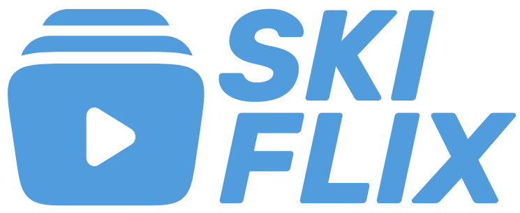 Logo SKIFLIX tout bleu