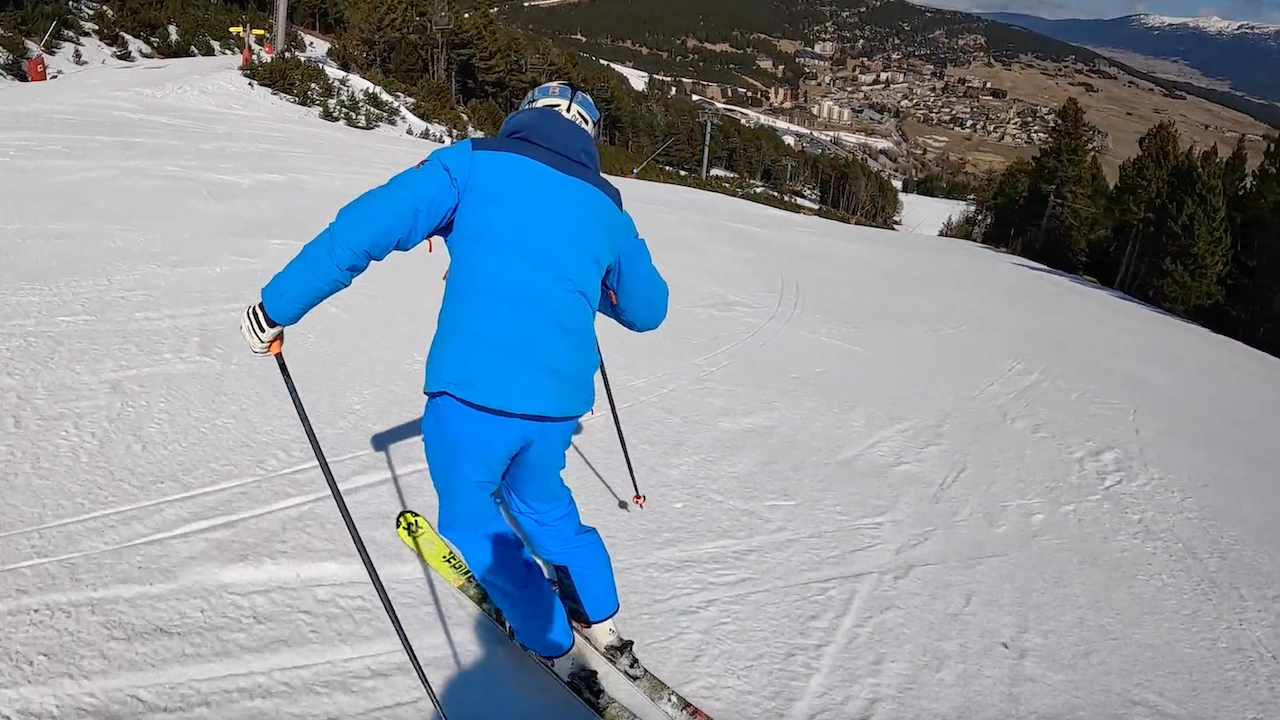 Coordination haut et bas du corps en ski- labo du skieur