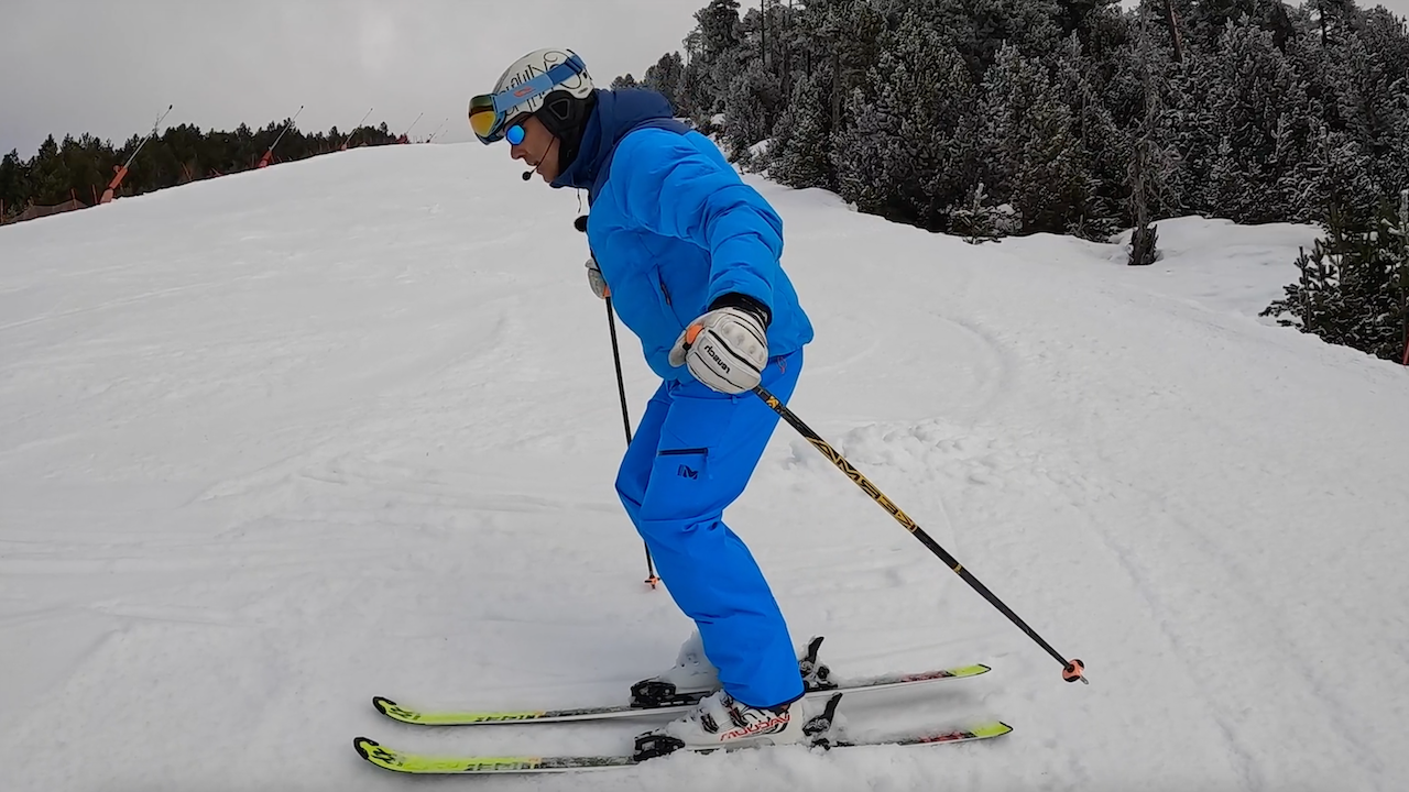 Position de base skieur- labo du skieur